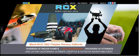 We're going to the RCX EXPO - RC Plane Stands
