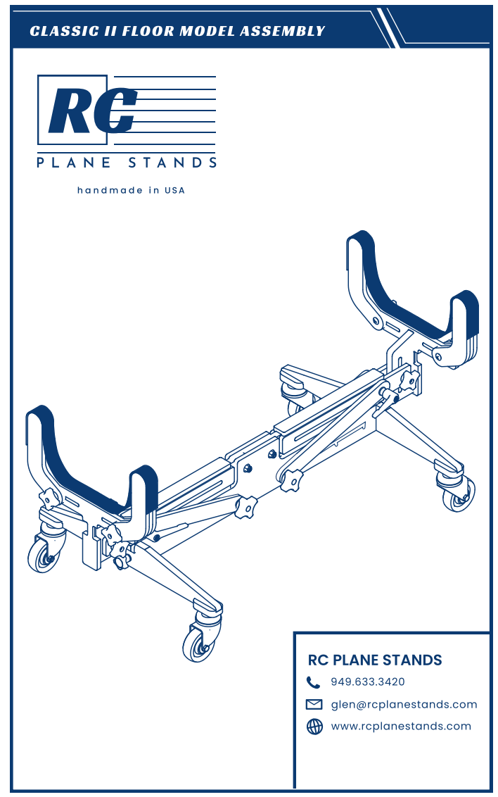 ASSEMBLY MANUALS – RC Plane Stands