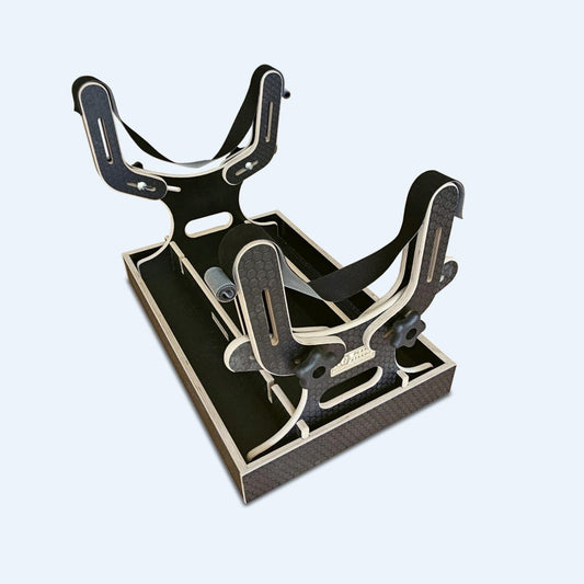 Benchtop Stand with Tray - Black Heksa