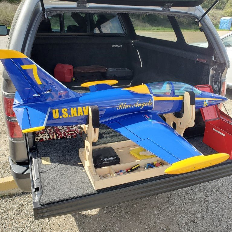 Benchtop Model with Tray - RC Plane Stands