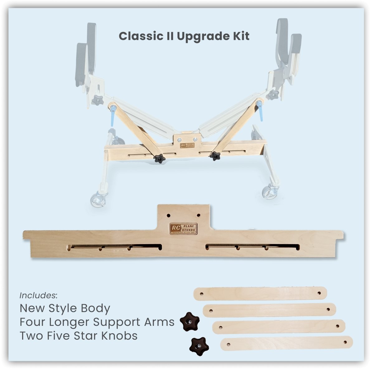 Classic II Upgrade Kit - RC Plane Stands