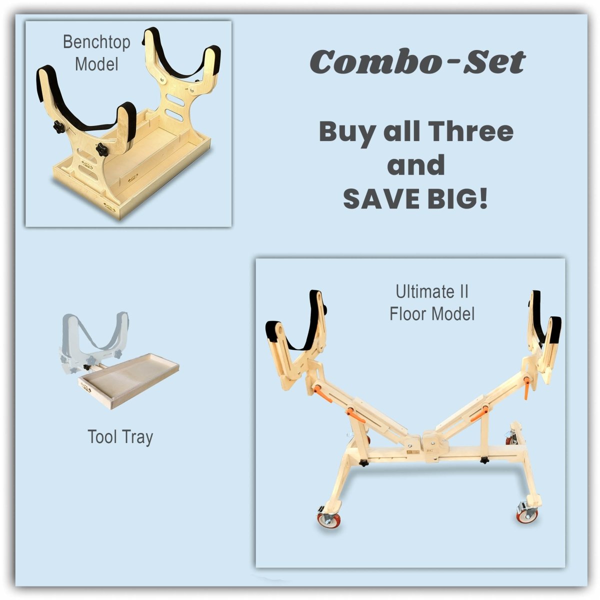 Ultimate Combo Set 2 - RC Plane Stands